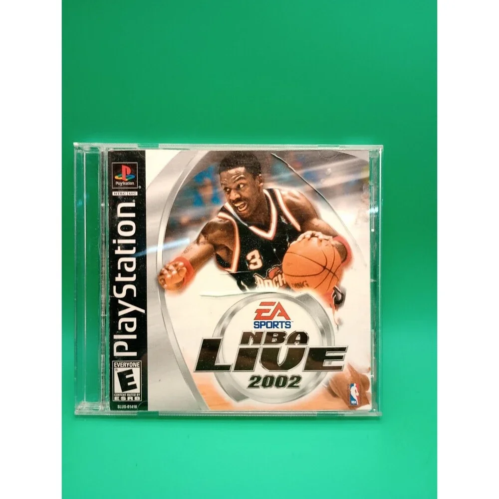 NBA Live 2002 Collector's Edition Sony PlayStation PS1 EA Sports Basketball